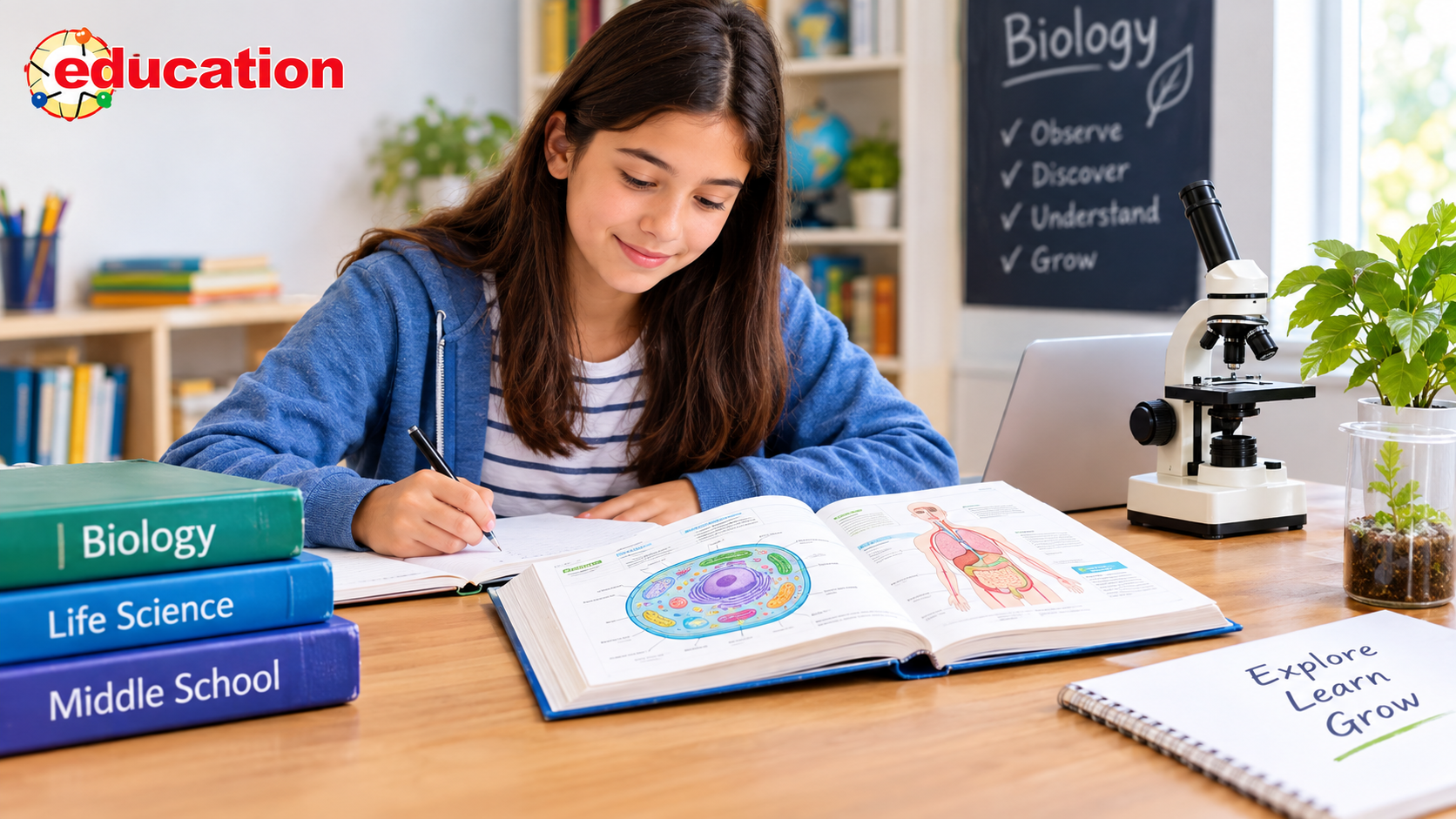 What Should a Good Middle School Biology Curriculum Teach?